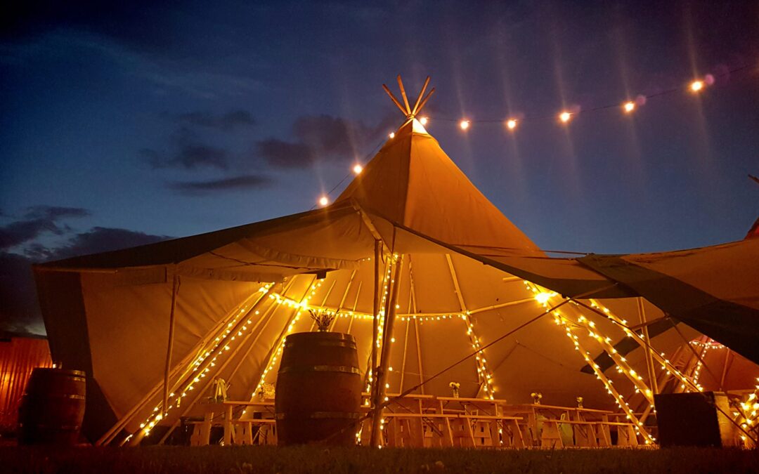 The Giant Tipi: The Trendy Reception Tent from the North.